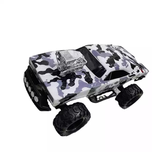 اسباب بازی ماشین کنترلی شارژی آفرود سفید مشکی Remote Controlled Off-Road 2.4G 1:10 -اسباب بازی